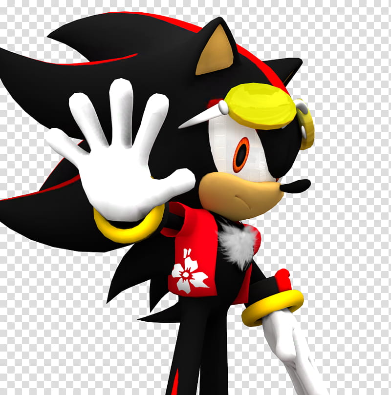 Shadow In Sonic Boom Render, Shadow the Hedgehog character transparent background PNG clipart