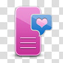 Girlz Love Icons , mms, pink and blue icon illustration transparent background PNG clipart
