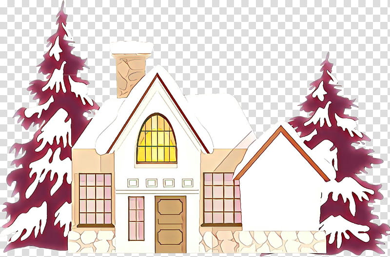 home property tree house christmas eve, Fir, Winter
, Pine transparent background PNG clipart