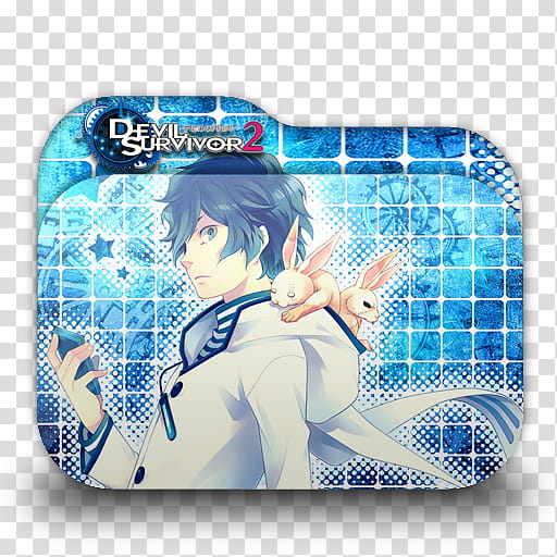 Devil Survivor  Anime Folder Icon, Devil Survivor  folder icon illustration transparent background PNG clipart