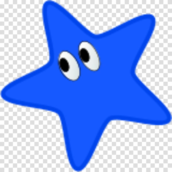 Blue Star, Color, Cartoon, Smiley, Yellow, Blog, Electric Blue, Starfish, Point, Cobalt Blue transparent background PNG clipart