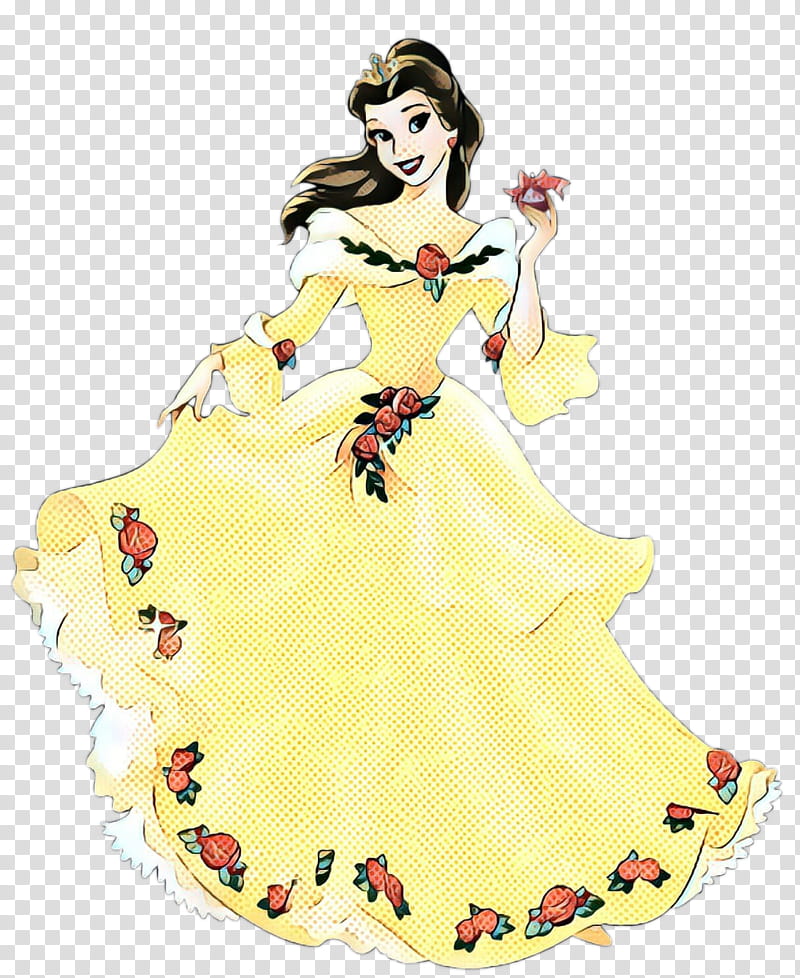 August Illustration, September, Dress, Gown, August 31, Happiness, Gossip, Yellow transparent background PNG clipart