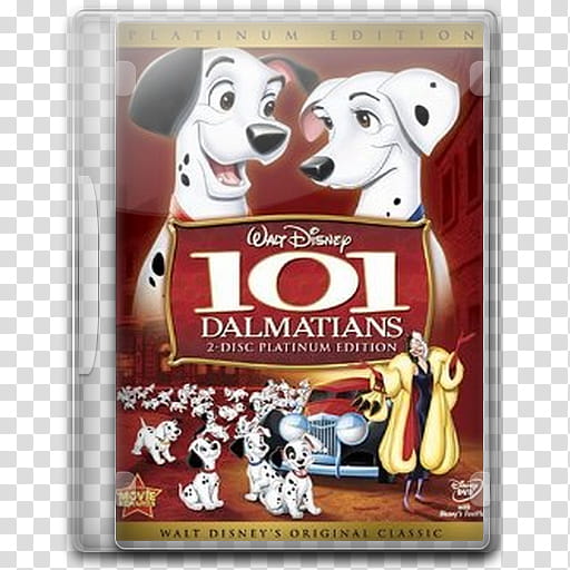 Classic Disney Collection ,  Dalmations icon transparent background PNG clipart