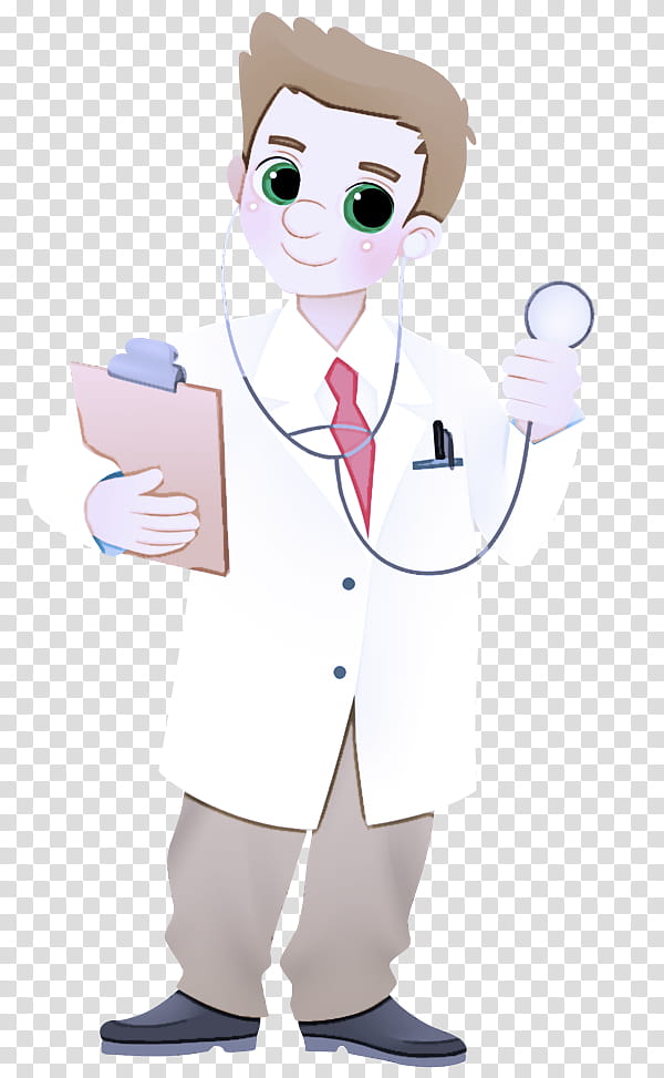 cartoon health care provider physician nurse medical equipment, Cartoon, White Coat, Service, Scientist transparent background PNG clipart