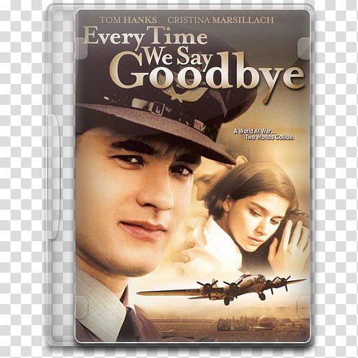Movie Icon , Every Time We Say Goodbye, Everything We Say Goodbye movie case transparent background PNG clipart