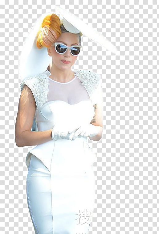 LADY GAGA LOS SIMPSON transparent background PNG clipart