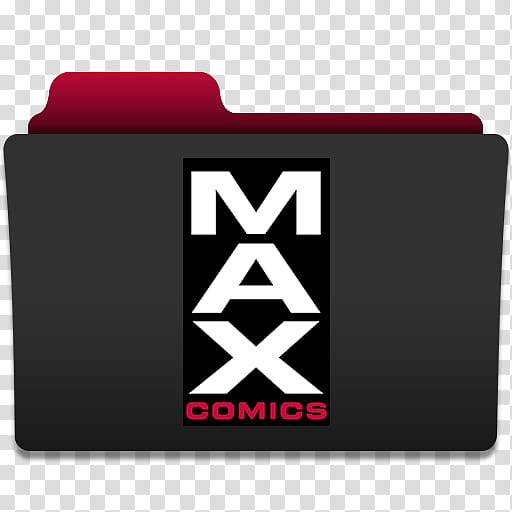 Comic Book Publishers Folders, Max comics file icon transparent background PNG clipart