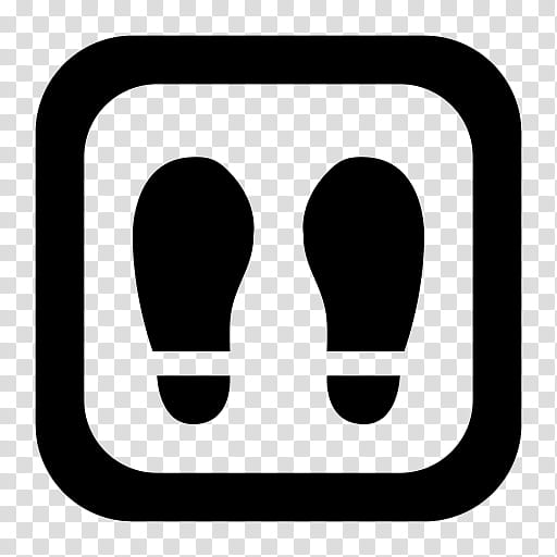 Circle Logo, Foot, Footprint, Pointer, Line, Symbol, Square transparent background PNG clipart