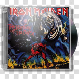 Iron Maiden, , The Number Of The Beast transparent background PNG clipart