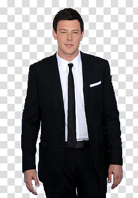 Cory Sam y Rory, standing man wearing black formal suit transparent background PNG clipart