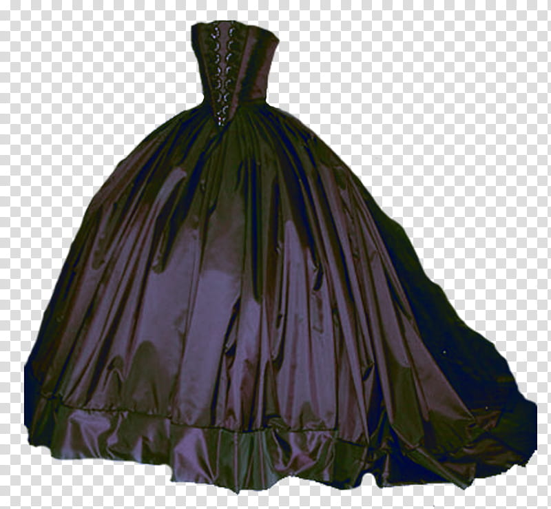 Gothic Clothing , women's black tube dress transparent background PNG clipart