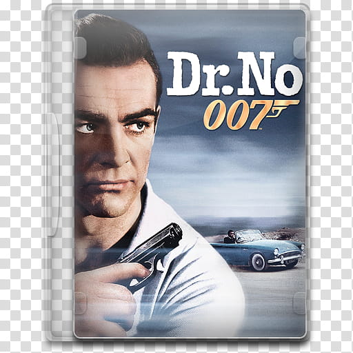 Movie Icon Mega , Dr No, Drr. No  DVD case transparent background PNG clipart