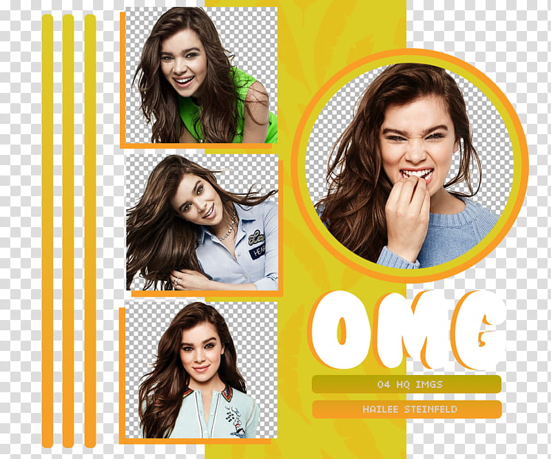 Hailee Stainfeld, woman smiling collage transparent background PNG clipart