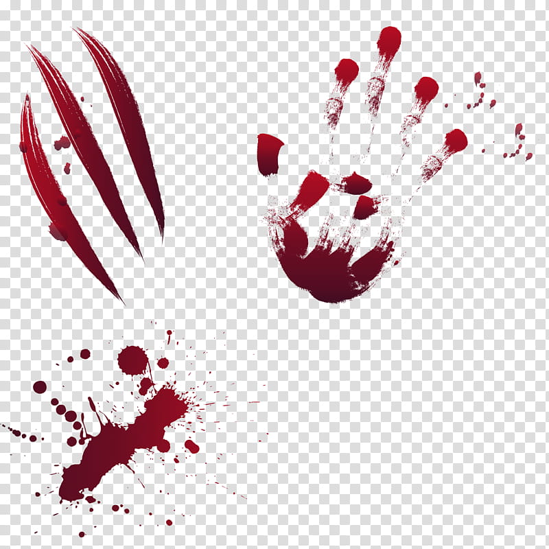 Free Download Bloody Tracks Red Blood Stain Transparent Background Png Clipart Hiclipart