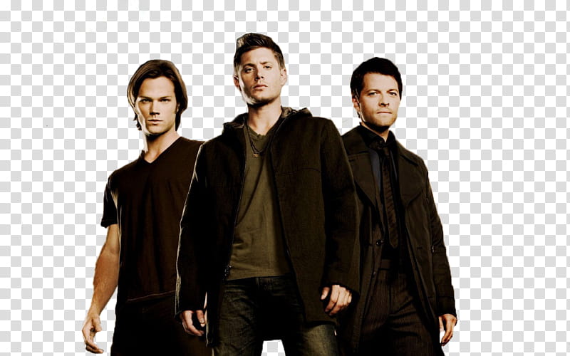 Supernatural Season , three Super Naturals characters transparent background PNG clipart