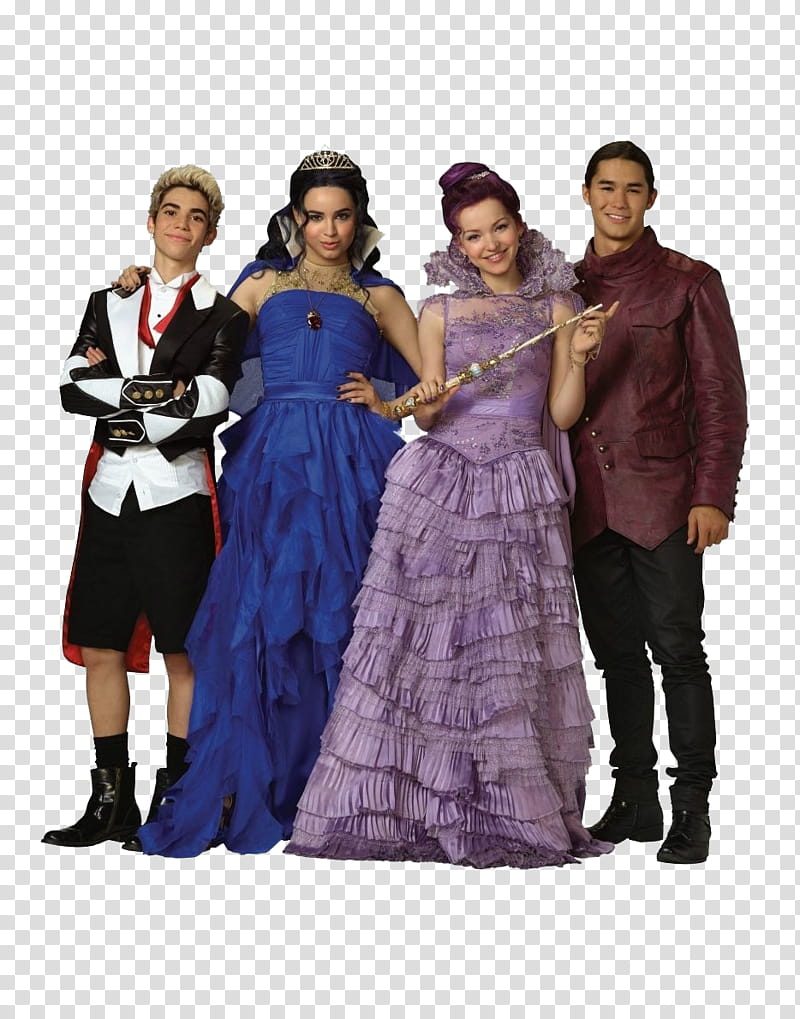 Descendants, Descendants cast transparent background PNG clipart