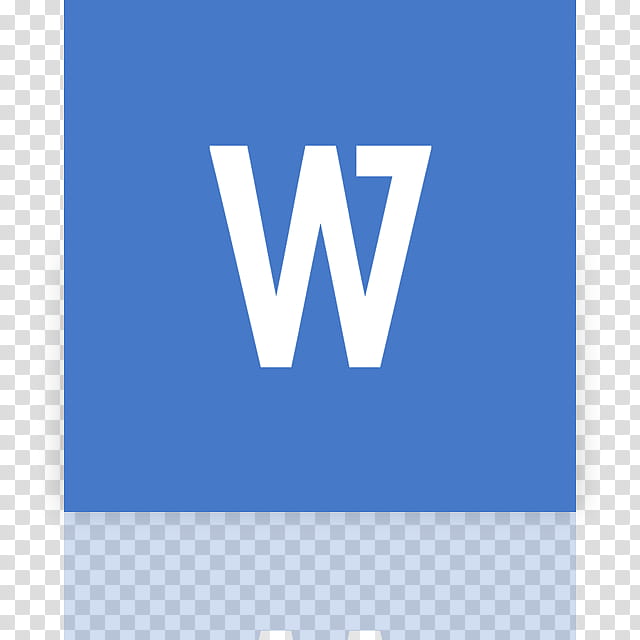 Metro UI Icon Set  Icons, Word, Google Docs_mirror, white W icon transparent background PNG clipart