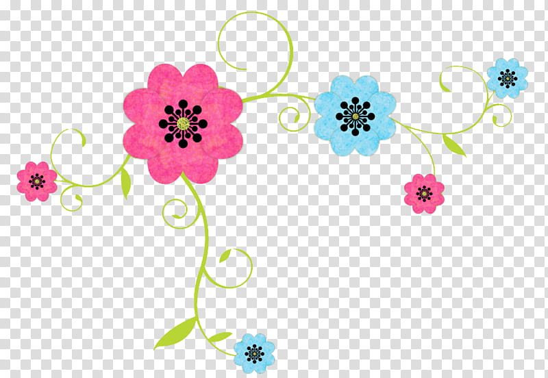 Summer Lovin JanClark, red and teal petaled flowers illustration transparent background PNG clipart