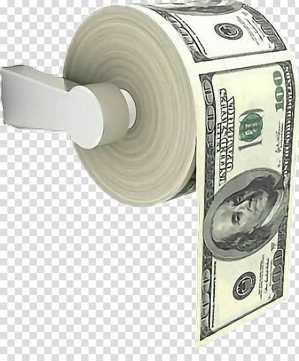 Toilet, Paper, Toilet Paper, Toilet Paper Holders, Money, United States One Hundreddollar Bill, Banknote, Currency Strap transparent background PNG clipart