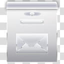 Platinum Icons,  Message box transparent background PNG clipart