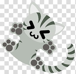 The icons of pretty cats, cat- transparent background PNG clipart