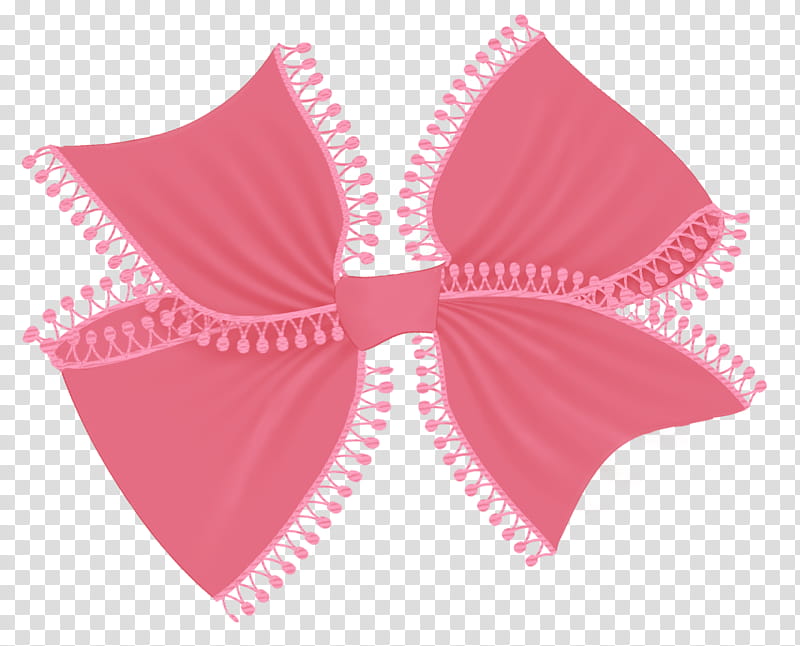 pink bow illustration transparent background PNG clipart