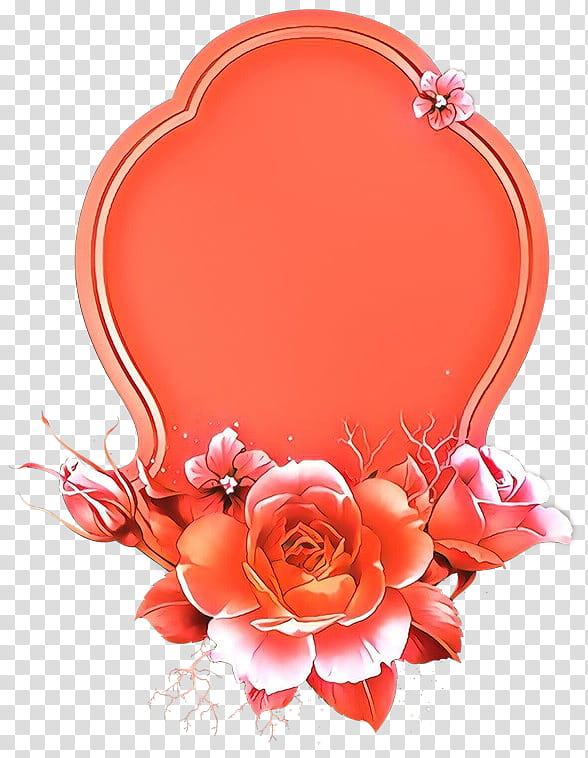 Valentine's day, Cartoon, Red, Heart, Pink, Peach, Petal, Plant transparent background PNG clipart