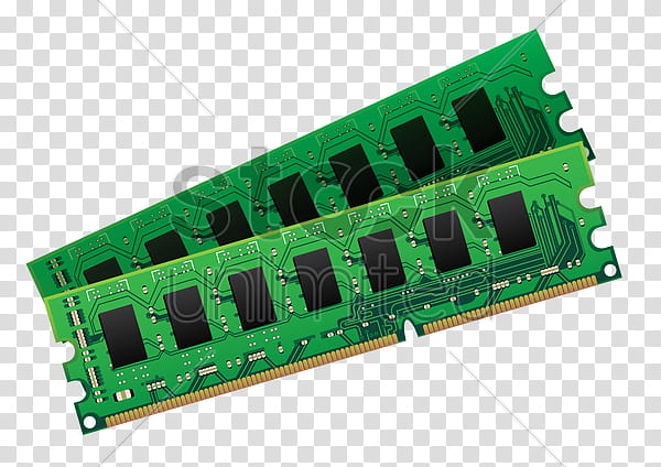 Card, Ram, Ddr Sdram, Computer, Memory Module, Dimm, Hovedlager, Computer Data Storage transparent background PNG clipart