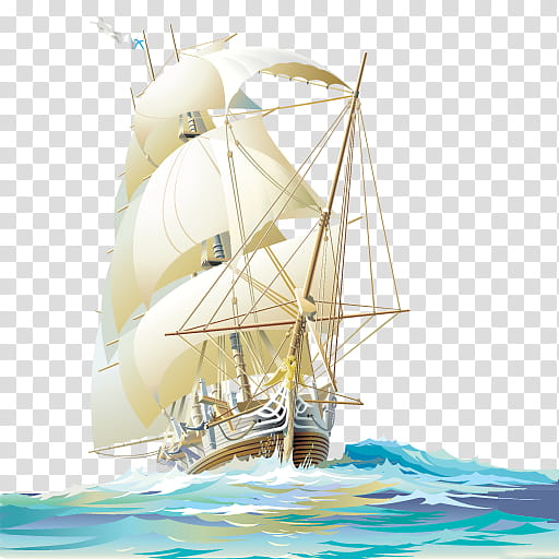 Boat, Sailing Ship, Sailboat, Mast, Brigantine, Tall Ship, Galleon, Water Transportation transparent background PNG clipart