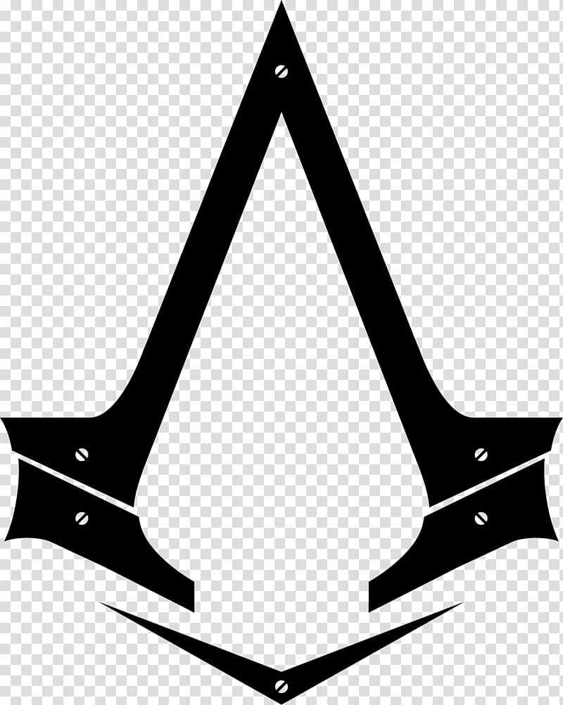 Assassin's Creed Syndicate Assassin's Creed Unity Video Games Assassin's Creed Odyssey, Assassins Creed Syndicate, Assassins Creed Unity, Assassins Creed Odyssey, Logo, Order Of Assassins, Triangle, Line transparent background PNG clipart