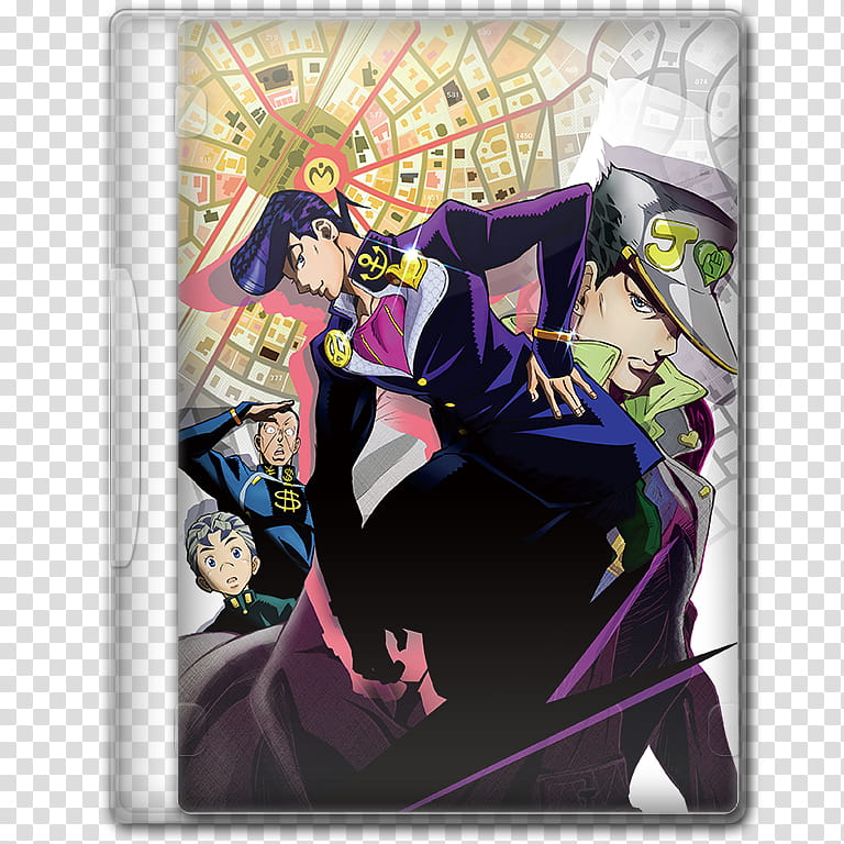 Jojo no Kimyou na Bouken Ougon no Kaze Folder Icon : r/animeicons