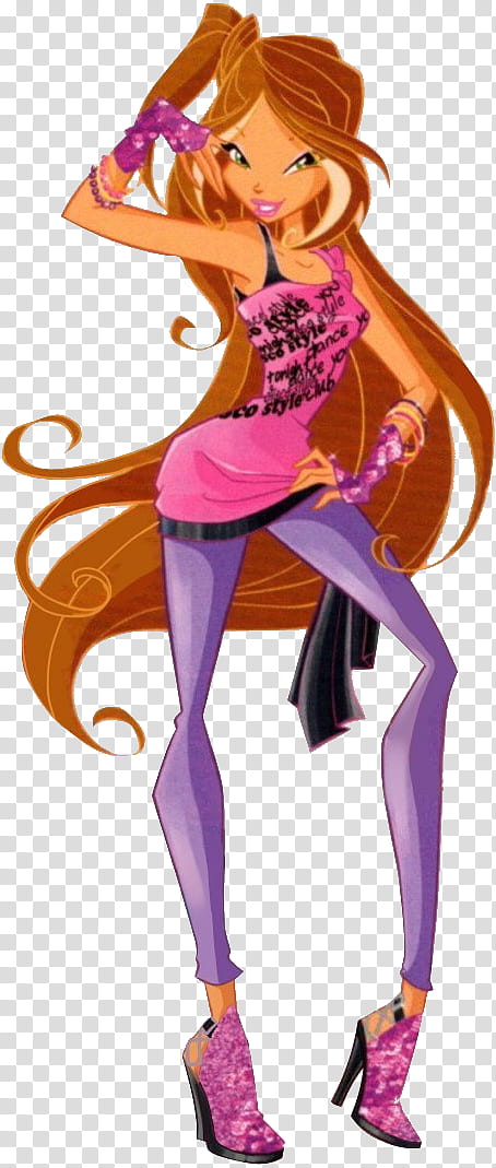 Winx Club  Flora Disco transparent background PNG clipart