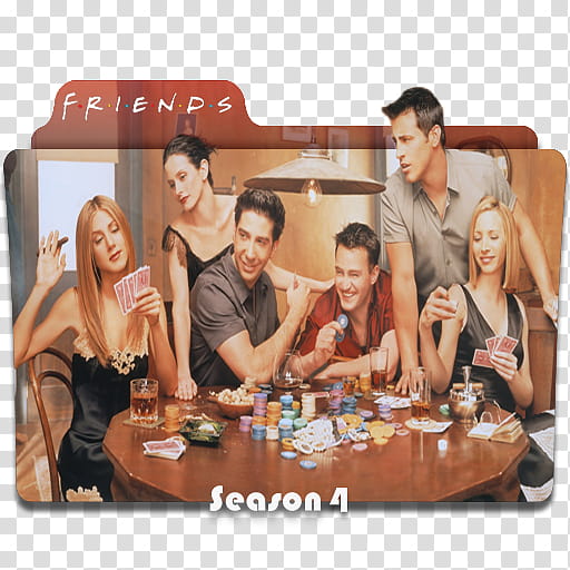 Friends Folder Icon , season  transparent background PNG clipart