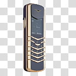 Mobile phones icons, blackvertu, gold and black candybar phone transparent background PNG clipart