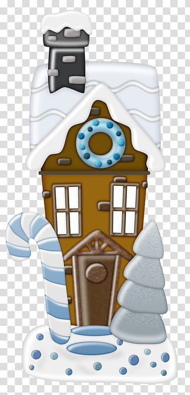 Christmas Winter, Cartoon, Santa Claus, House, Christmas Day, Winter
, Gingerbread, Gingerbread House transparent background PNG clipart