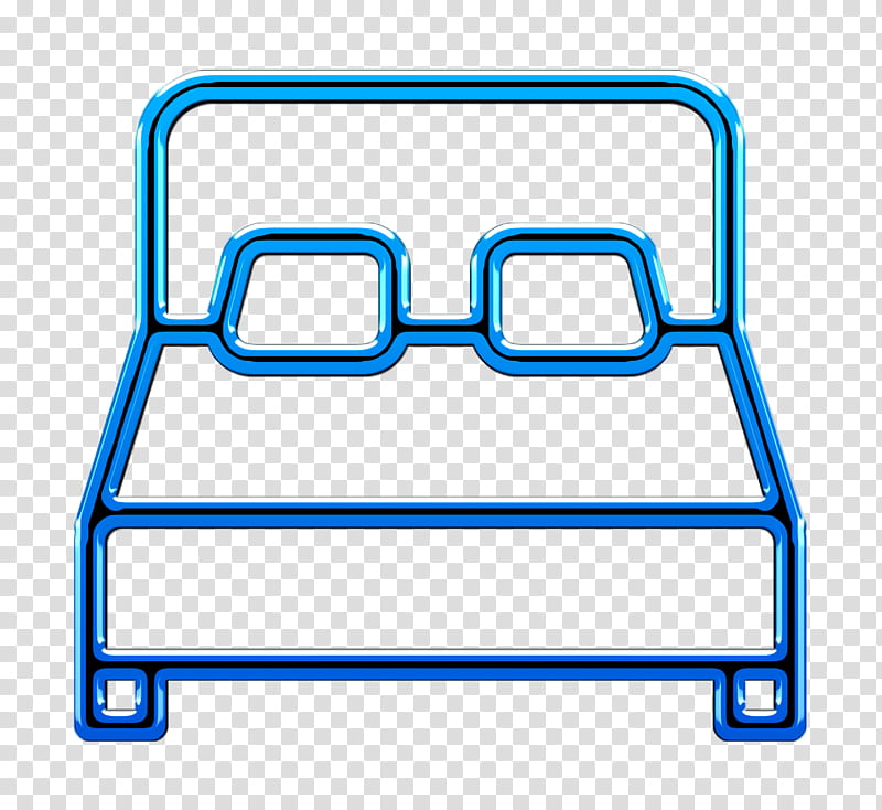 Bed icon Furniture icon, Line transparent background PNG clipart