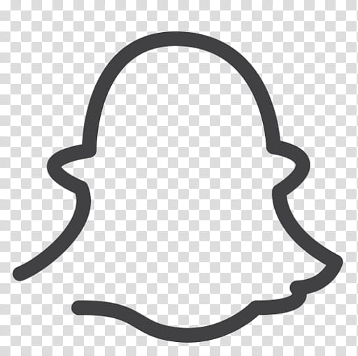 social media icons snapchat share icon snap inc black black and white body jewelry line transparent background png clipart hiclipart icons snapchat share icon snap inc