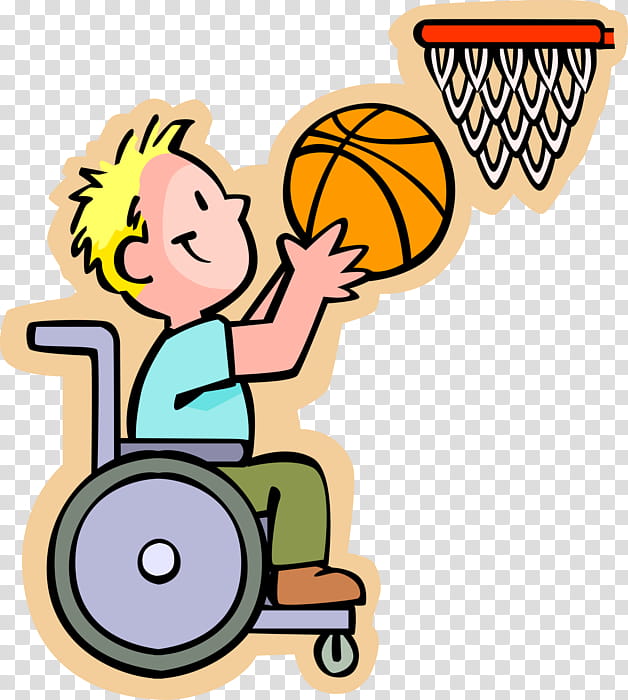 Basketball Hoop, Disability, Wheelchair Accessories, Facebook, Skill, Silhouette, Playing Sports, Cartoon transparent background PNG clipart