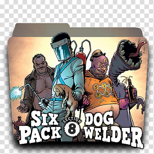 DC Rebirth MEGA FINAL Icon v, Six--Dog-Welder-(Section-)-v., Six Dog Welder folder icon transparent background PNG clipart