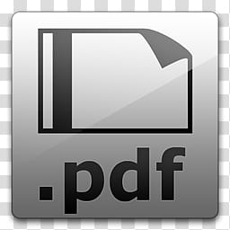 Glossy Standard  , pdf logo transparent background PNG clipart