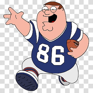 Peter Griffin Sykons, Peter Griffin Football transparent background PNG clipart