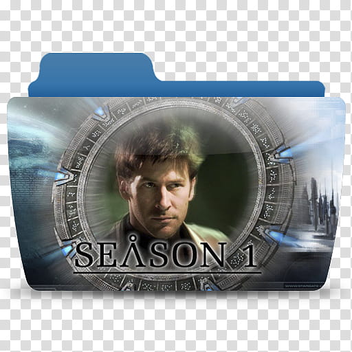 Colorflow TV Folder Icons , Stargate Atlantis S transparent background PNG clipart