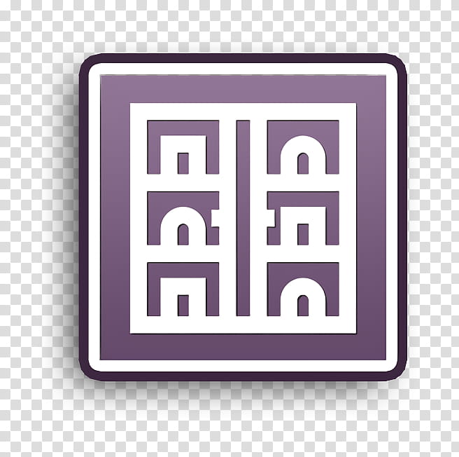 Home Decoration icon Furniture and household icon Showcase icon, Text, Violet, Purple, Line, Logo, Square, Rectangle transparent background PNG clipart