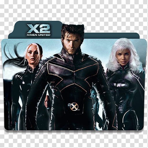 X Men Collection   Folder Icon, X X Men United () transparent background PNG clipart