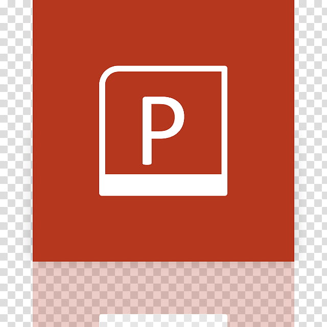 Metro UI Icon Set  Icons, PowerPoint alt _mirror, red and white 