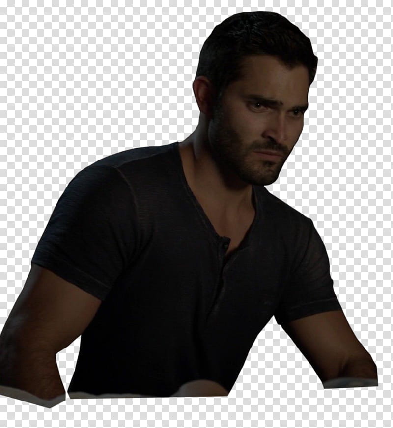 Sterek S Ep  , man in blac ktop transparent background PNG clipart