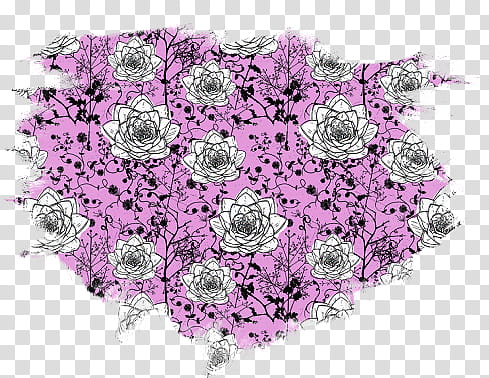 Large Floral Texture, pink and white floral transparent background PNG clipart