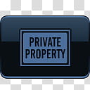 Verglas Icon Set  Blackout, Private Property, private property illustration transparent background PNG clipart