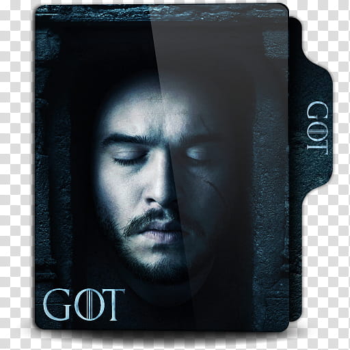 Game of Thrones Season Six Folder Icon, Game of Thrones S, Jon Snow transparent background PNG clipart