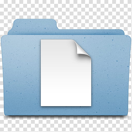 Mac OS X Folders, Documents  icon transparent background PNG clipart